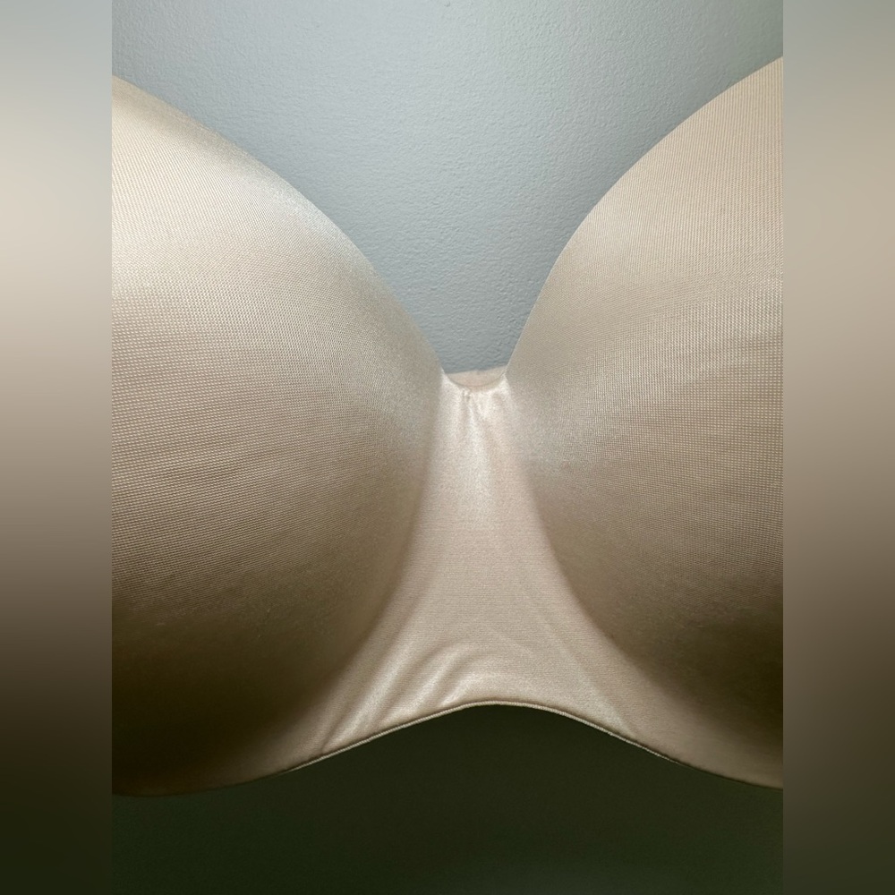Victorias Secret Body‎ by Victoria Multi-Way Convertible Strapless Bra Nude 36DD - Picture 5 of 11